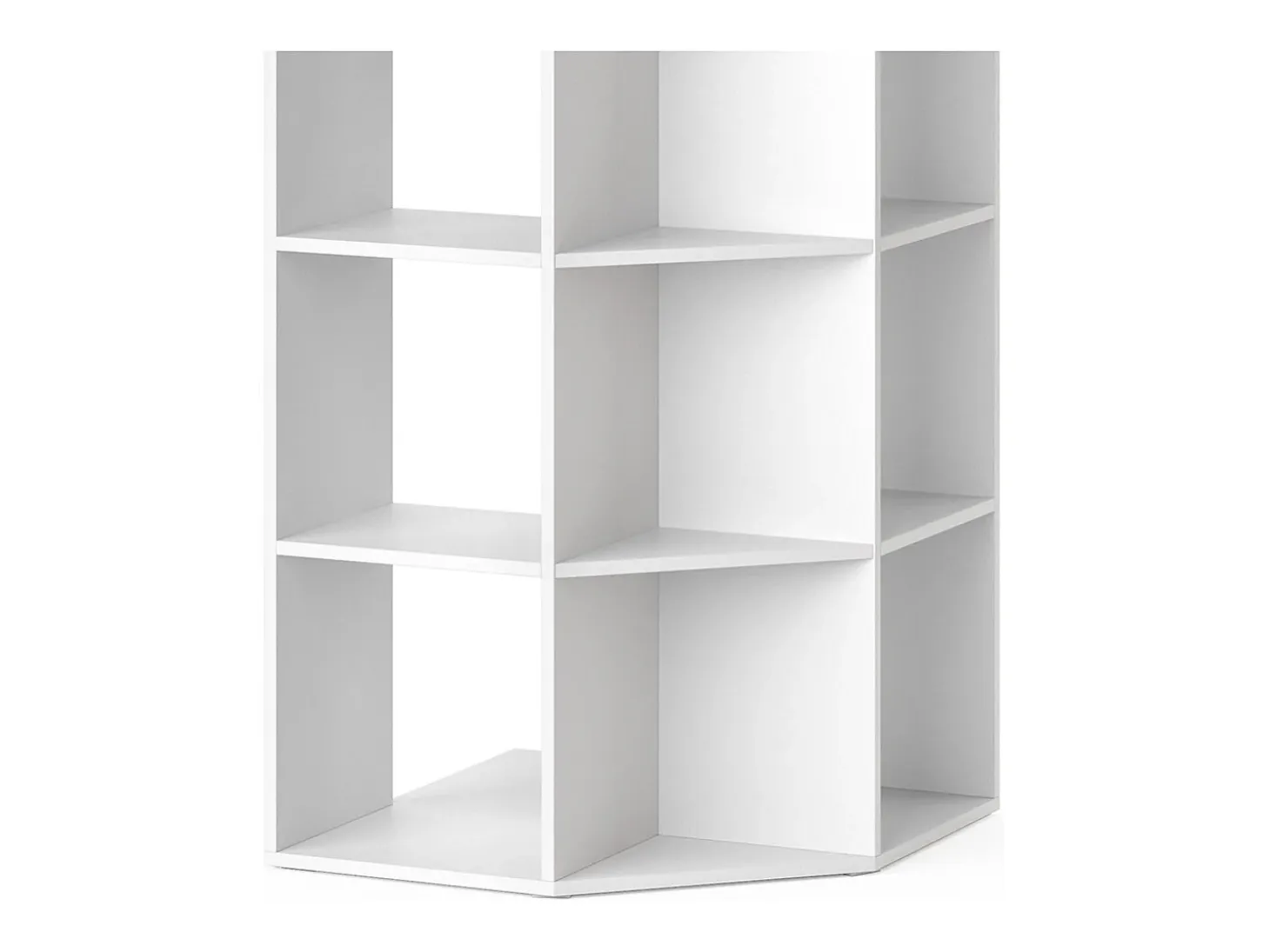 Estante para niños blanco 64x64x107.8 luigi
