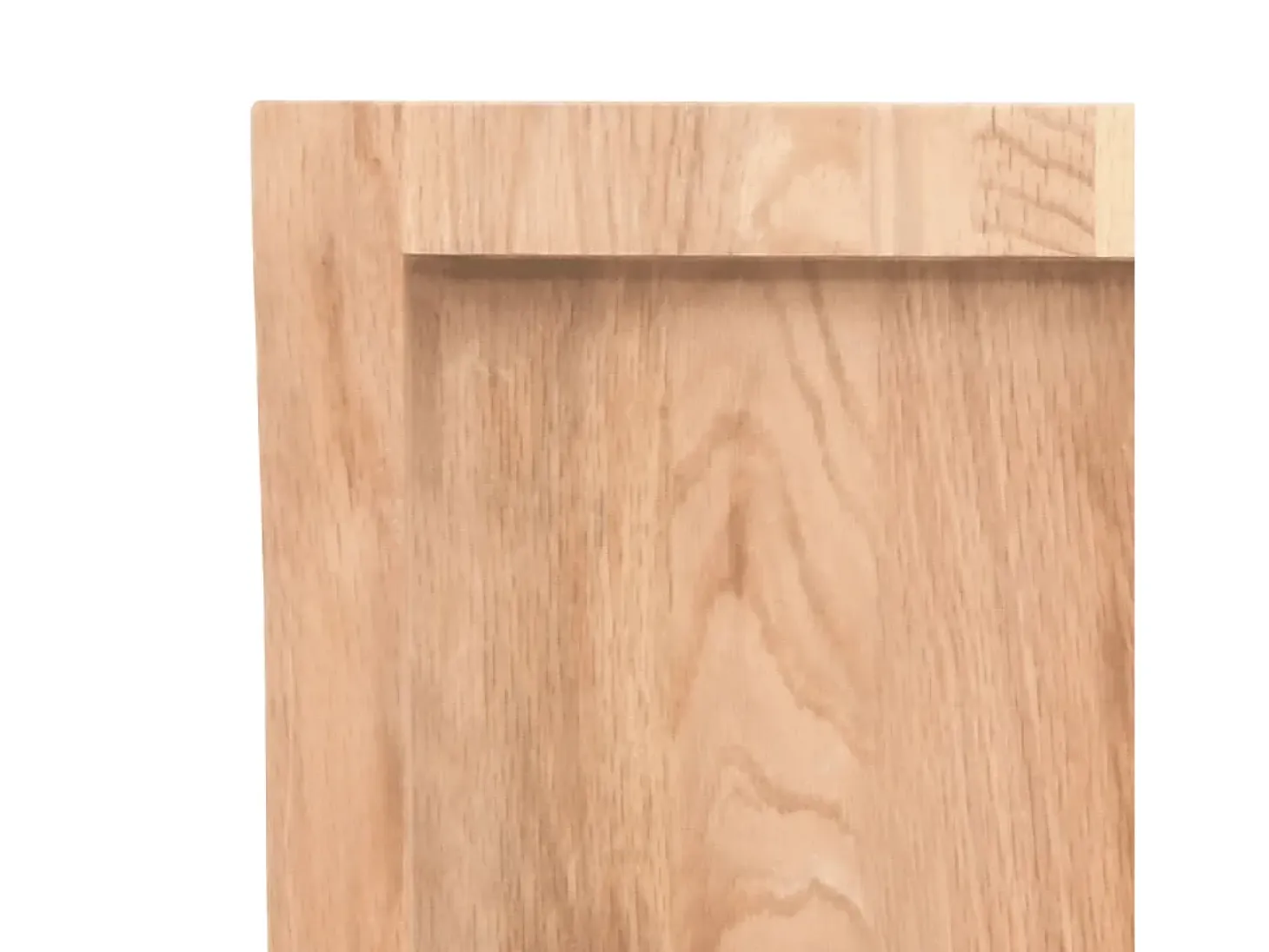 Estante pared madera roble tratada marrón claro 100x60x(2-4) cm