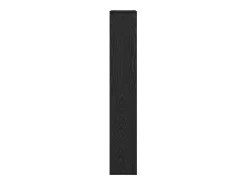 Estante Roble negro 60 x 20 x 120 cm Madera contrachapada
