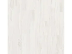 Estantería 3 niveles madera maciza de pino blanco 80x30x105 cm
