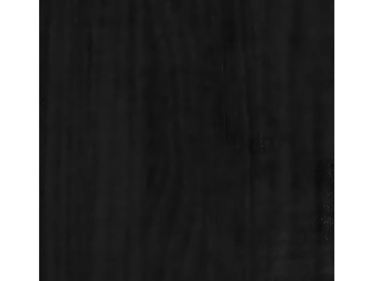 Estantería 4 niveles madera maciza de pino negro 80x30x140 cm