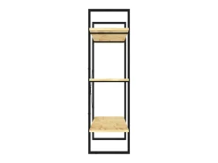 Estantería 3 niveles madera maciza de pino 100x30x105 cm