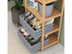 Estantería bambú 48.3x35.5x114 novaro