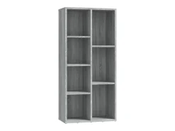 Estantería color gris Sonoma 50x25x106 cm
