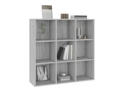 Estantería color gris Sonoma 98x30x98 cm