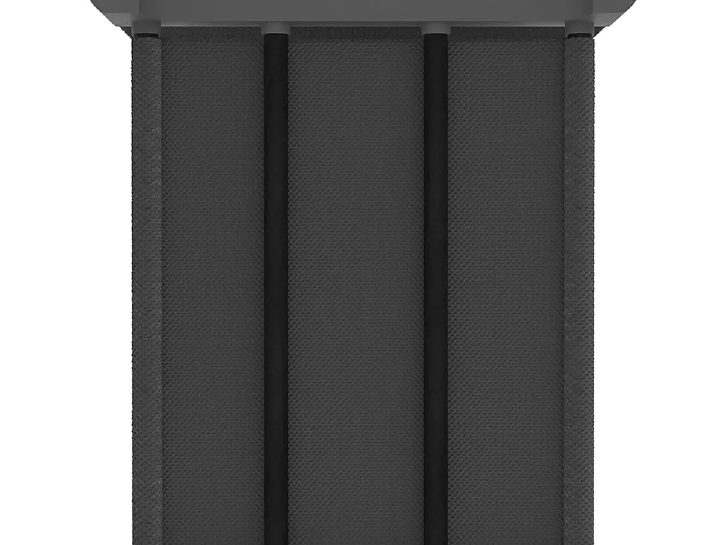 Estantería de 4 cubos con cajas de tela gris 69x30x72,5 cm ES510472