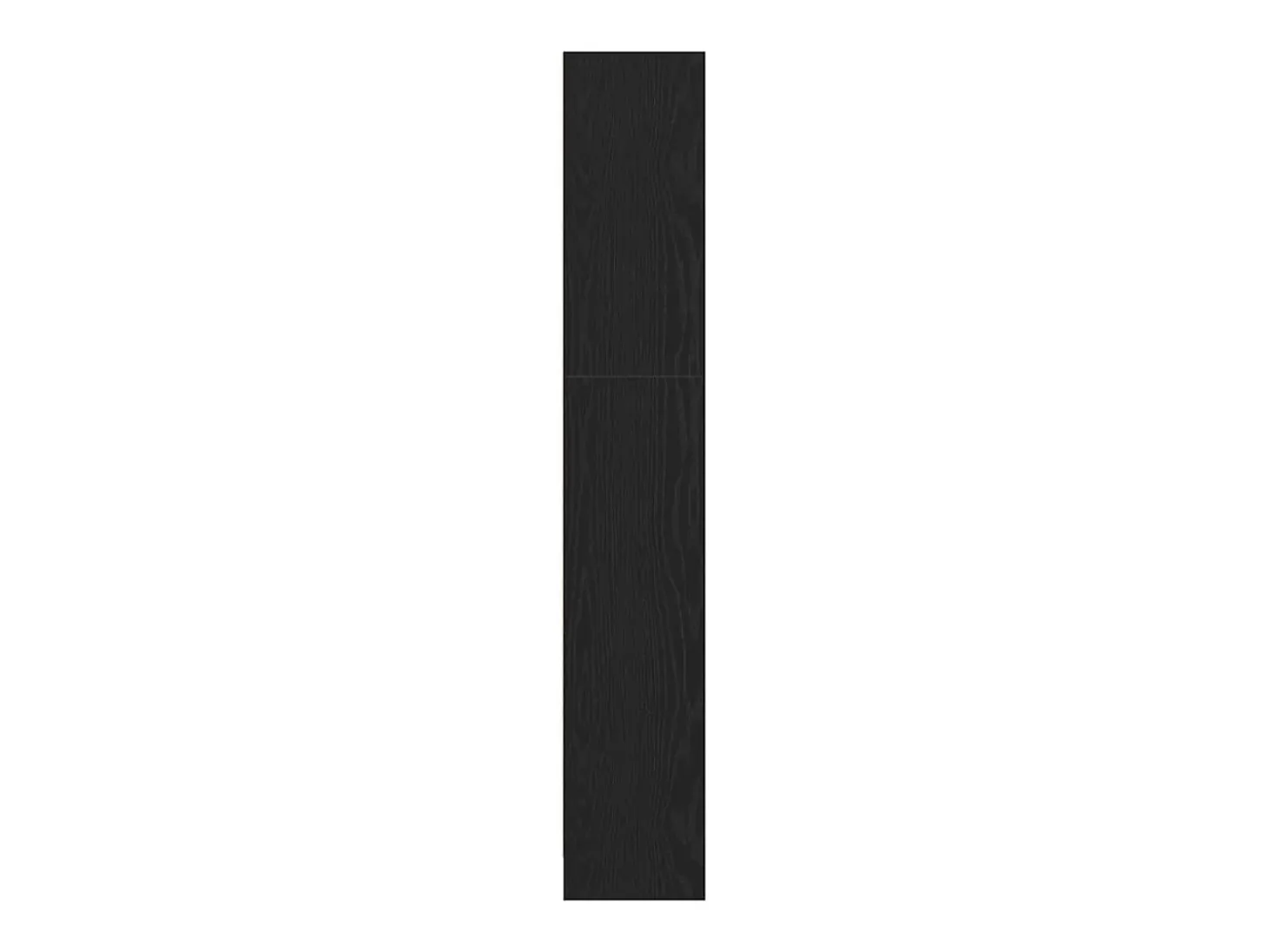 Estantería de 4 niveles de roble negro 80x24x143 cm