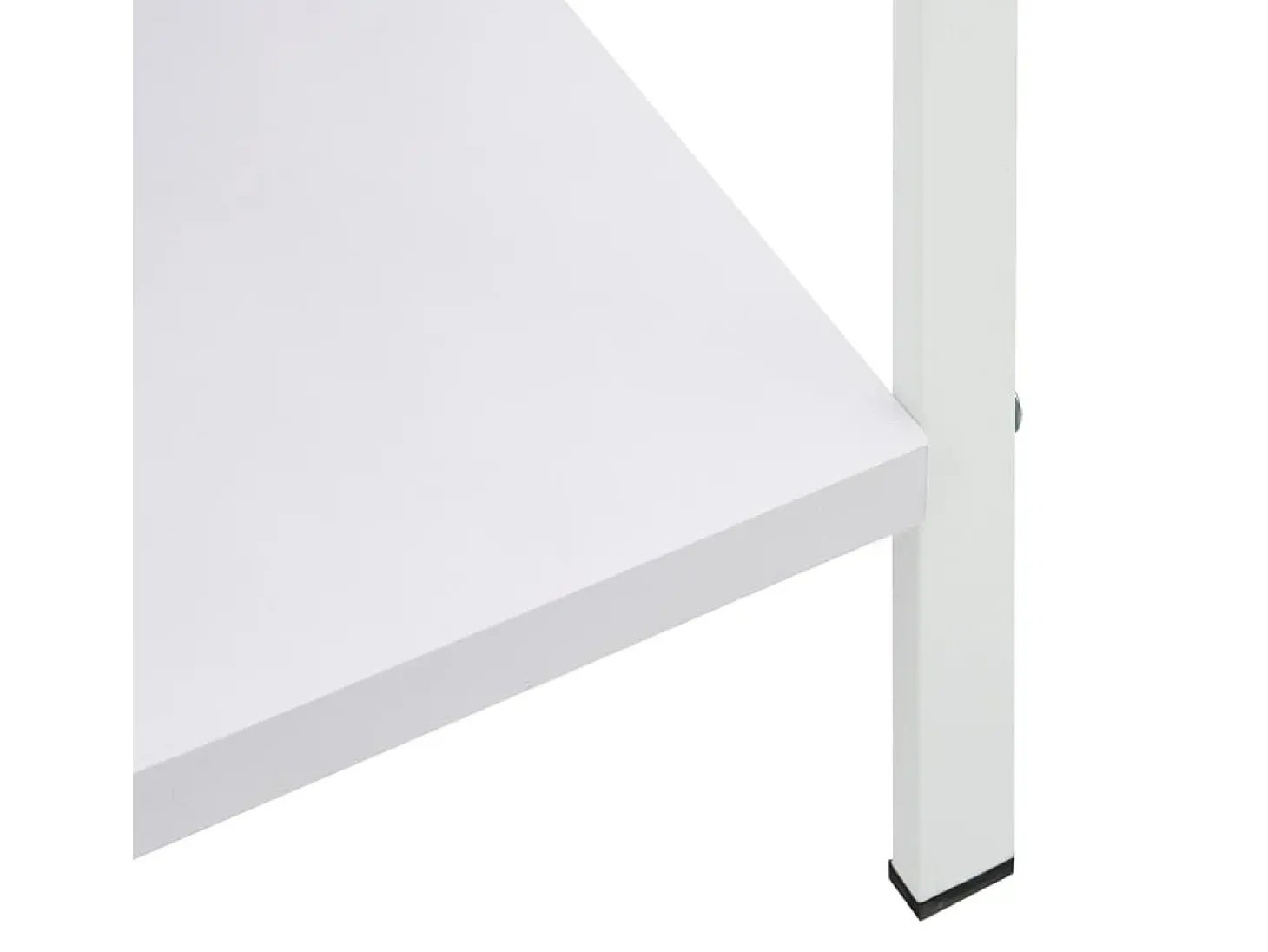 Estantería de 3 niveles madera ingeniería blanco 60x27,6x90,5cm