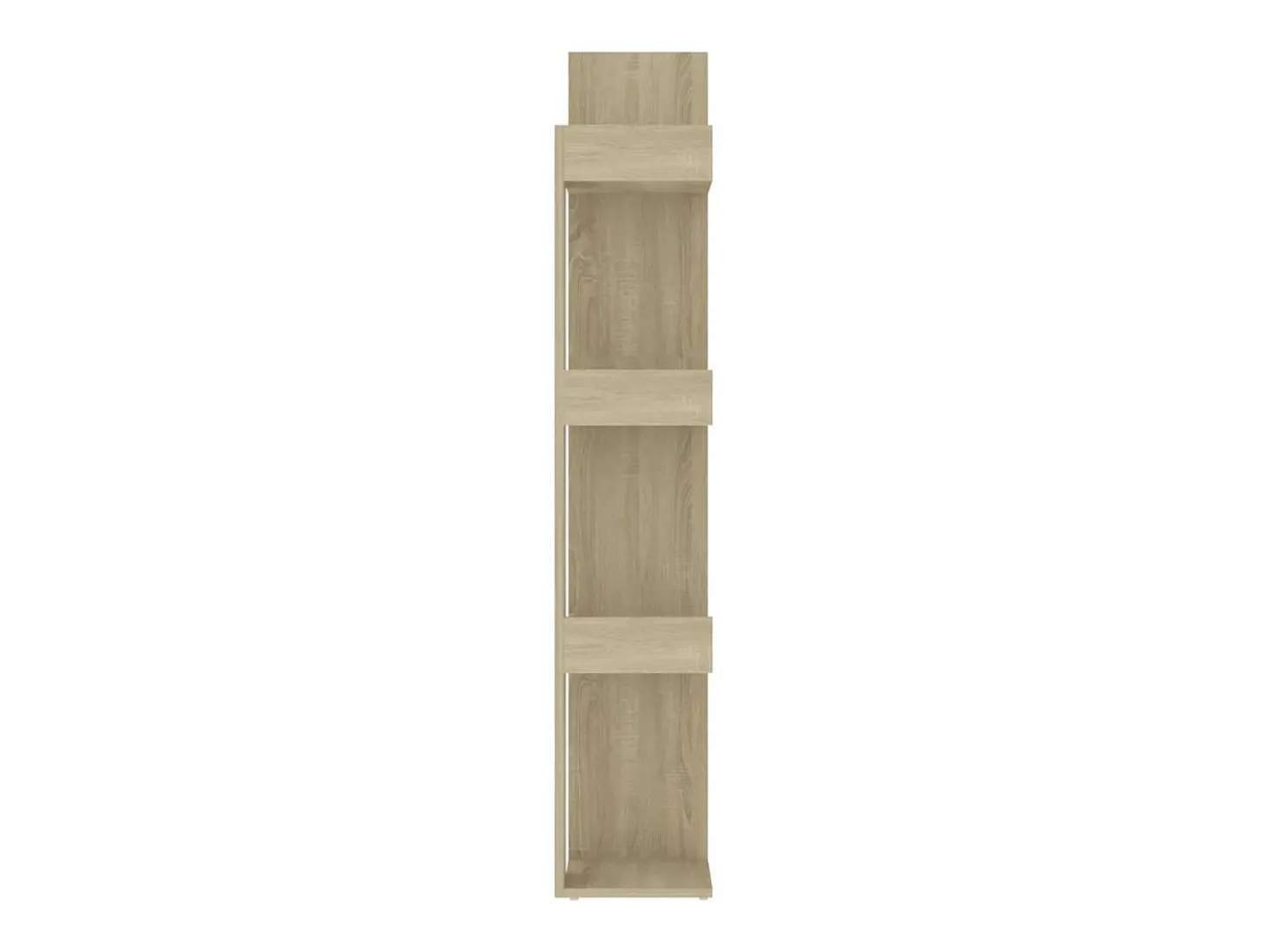 Estantería de aglomerado color roble Sonoma 86x25,5x140 cm