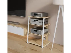 Estantería de almacenamiento sonoma/blanco 61x53x78 tonar