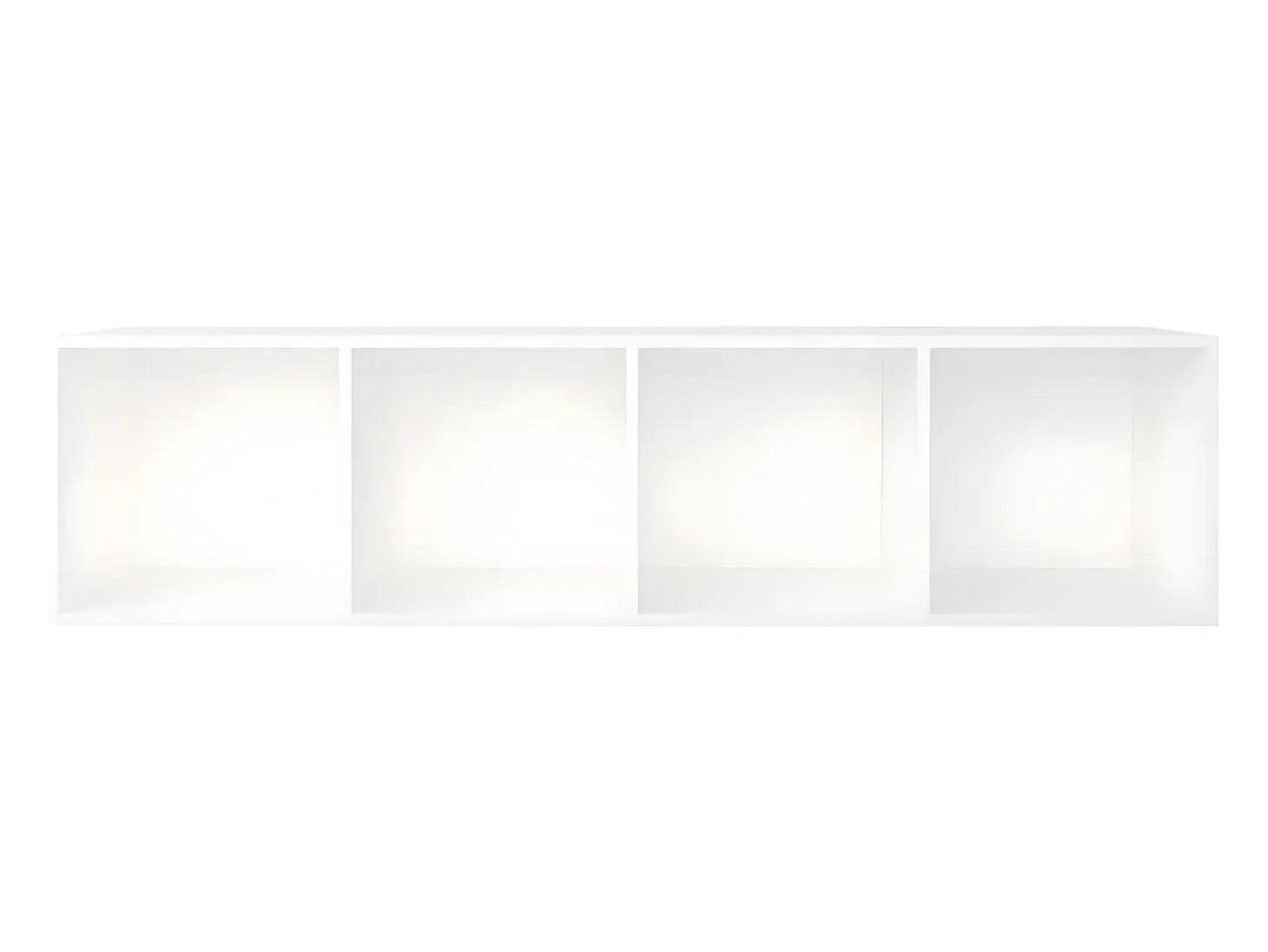 Estantería de libros/mueble TV madera contrachapada 36x30x143cm