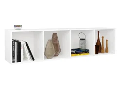 Estantería de libros/mueble TV madera contrachapada 36x30x143cm