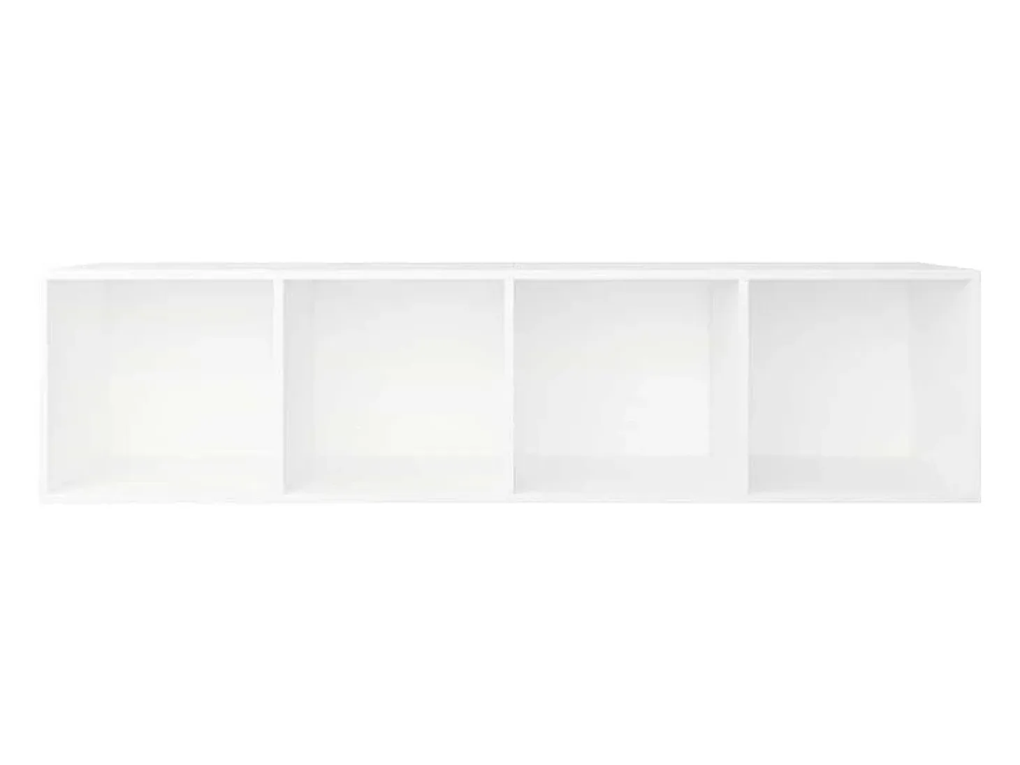 Estantería de libros/mueble TV madera contrachapada 36x30x143cm
