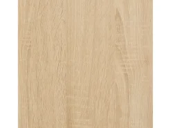 Estantería de madera de ingeniería roble Sonoma 50x33x153 cm