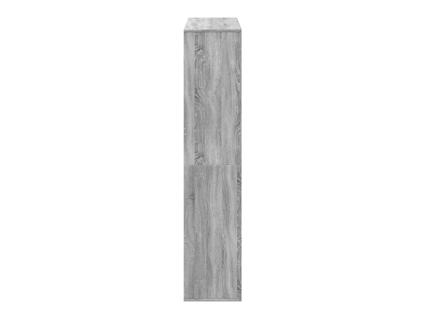Estantería de madera de ingeniería gris Sonoma 100x33x156,5 cm