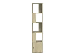 Estantería de madera de ingeniería roble Sonoma 40x36x189 cm