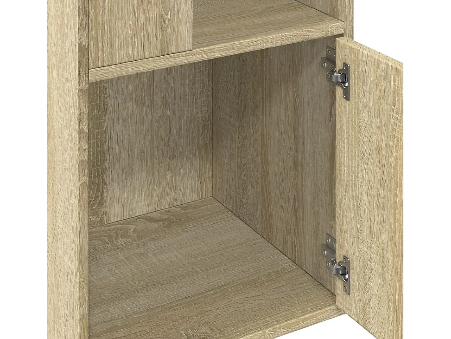 Estantería de madera de ingeniería roble Sonoma 40x36x189 cm