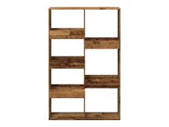 Estantería de madera de ingeniería envejecida 100x33x155,5 cm