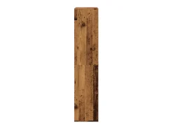 Estantería de madera de ingeniería envejecida 100x33x155,5 cm