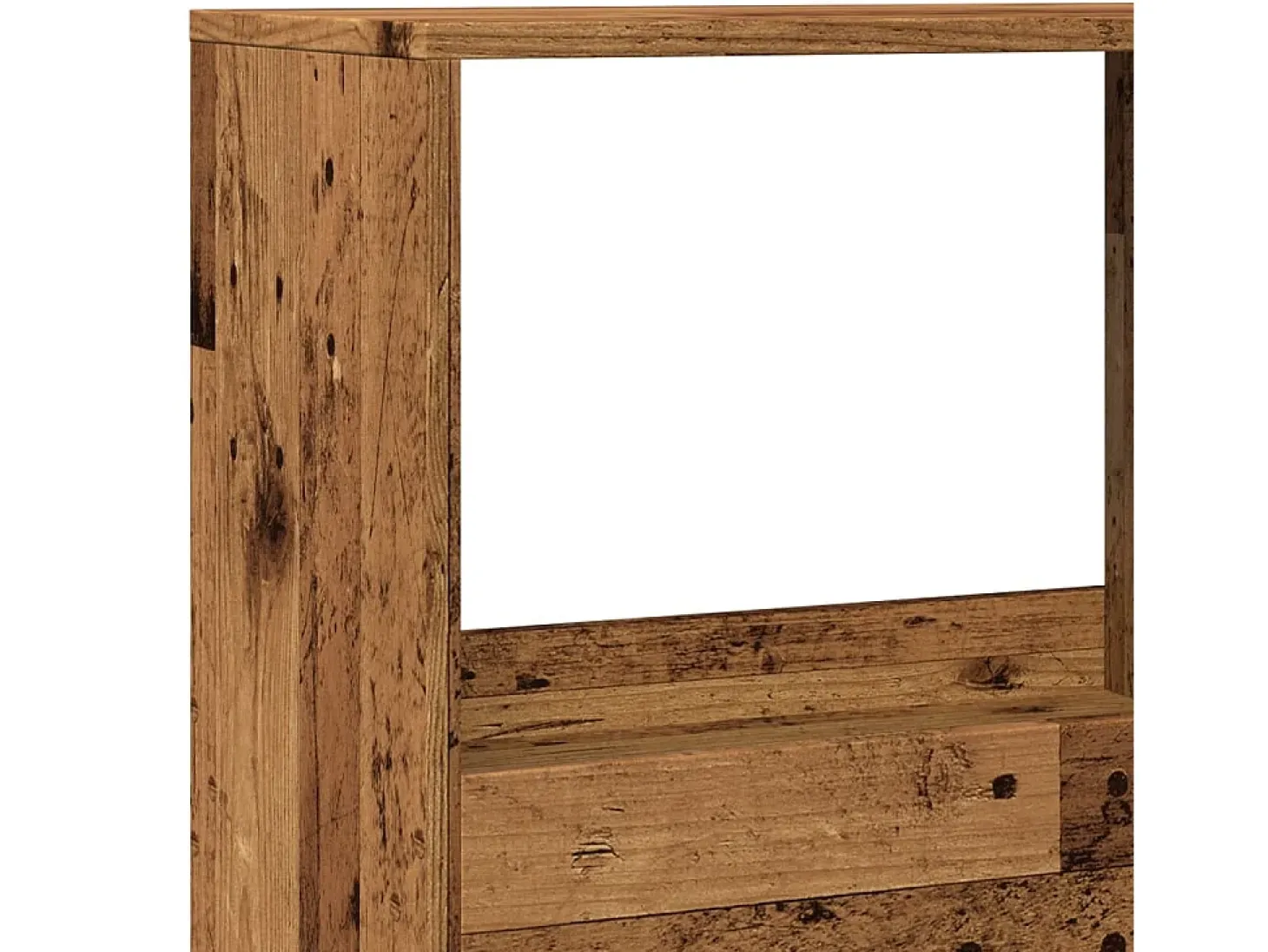 Estantería de madera de ingeniería envejecida 100x33x155,5 cm
