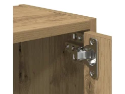 Estantería de madera de ingeniería roble artisan 40x24x52 cm