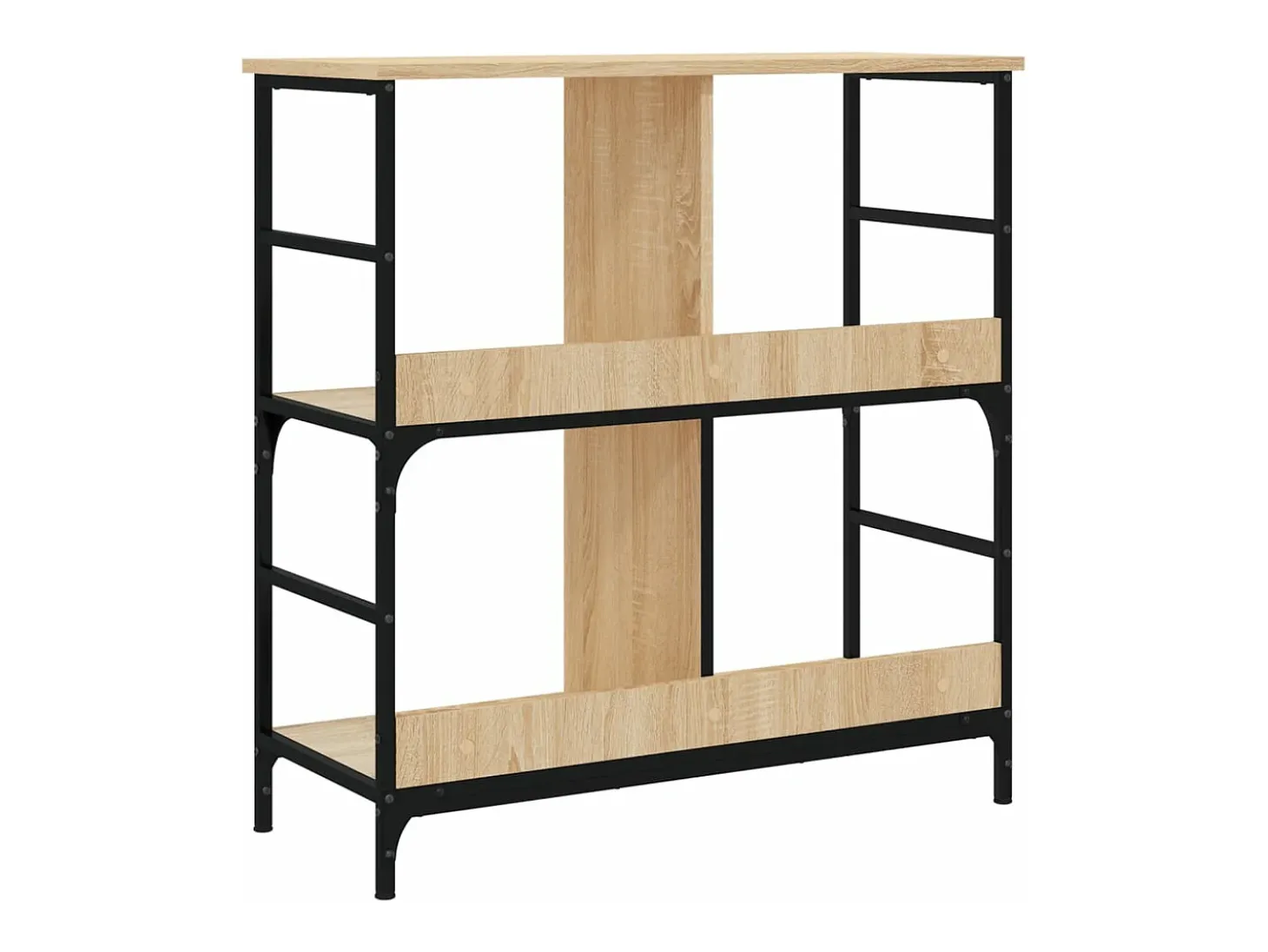 Estantería de madera de ingeniería roble Sonoma 78,5x33x82 cm