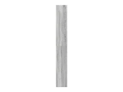 Estantería de madera de ingeniería gris Sonoma 80x24x176 cm