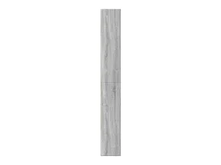 Estantería de madera de ingeniería gris Sonoma 60x24x176 cm