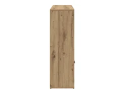 Estantería de madera de ingeniería roble artisan 98x29x97,5 cm