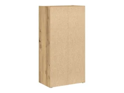 Estantería de madera de ingeniería roble artisan 40x24x77 cm