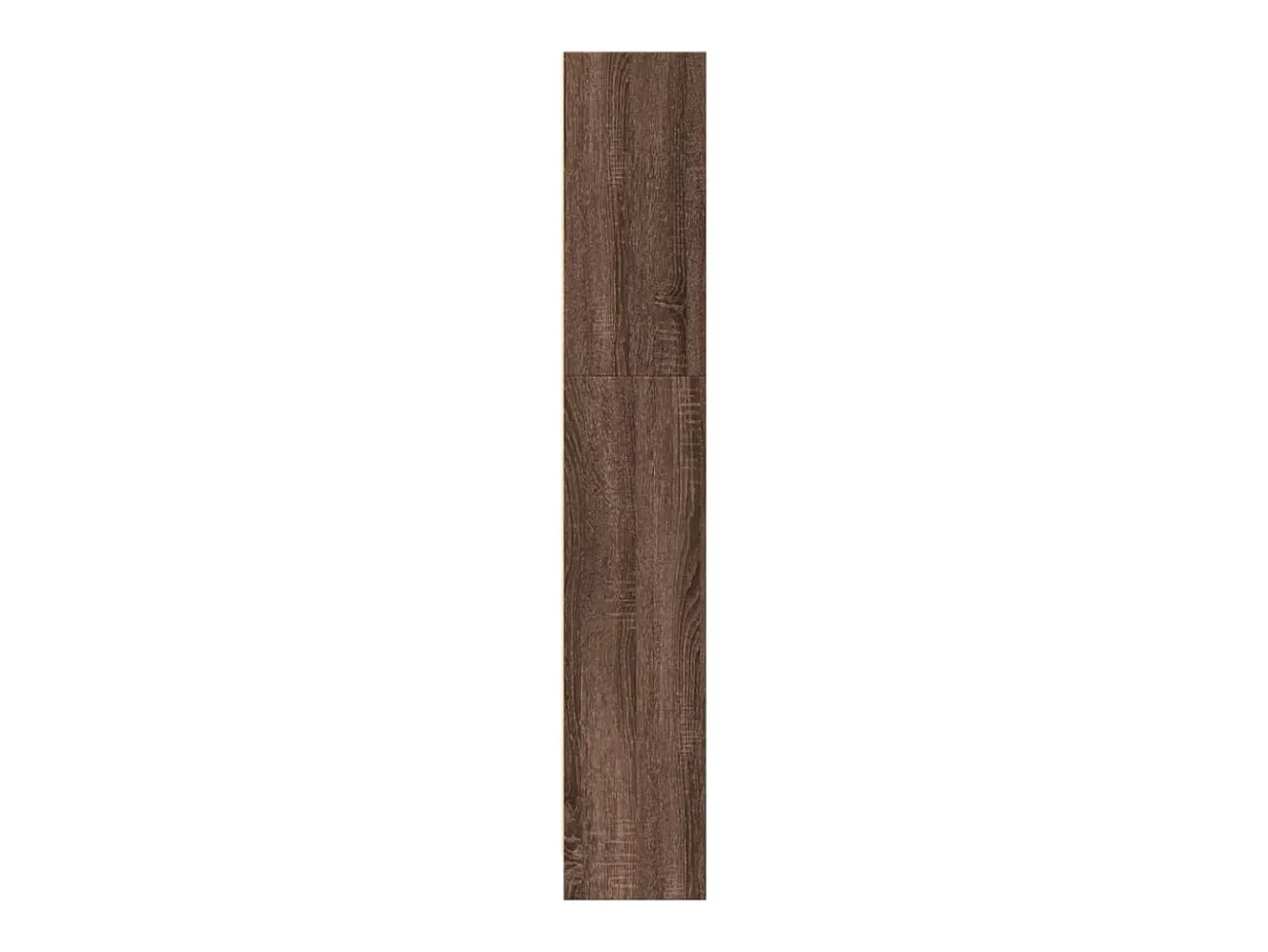 Estantería de madera de ingeniería marrón roble 80x24x143 cm