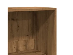 Estantería de madera de ingeniería roble artisian 40x30x189 cm