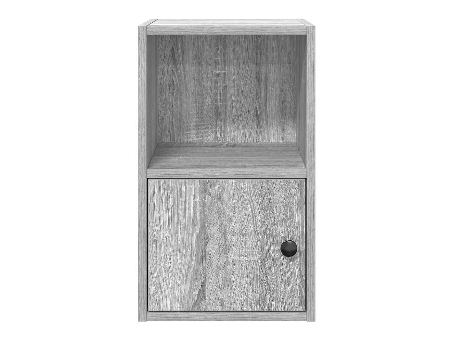 Estantería de madera de ingeniería gris sonoma 31x24x52 cm