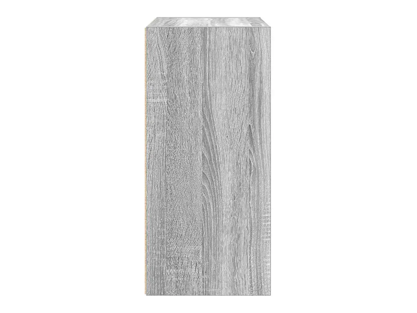 Estantería de madera de ingeniería gris sonoma 31x24x52 cm