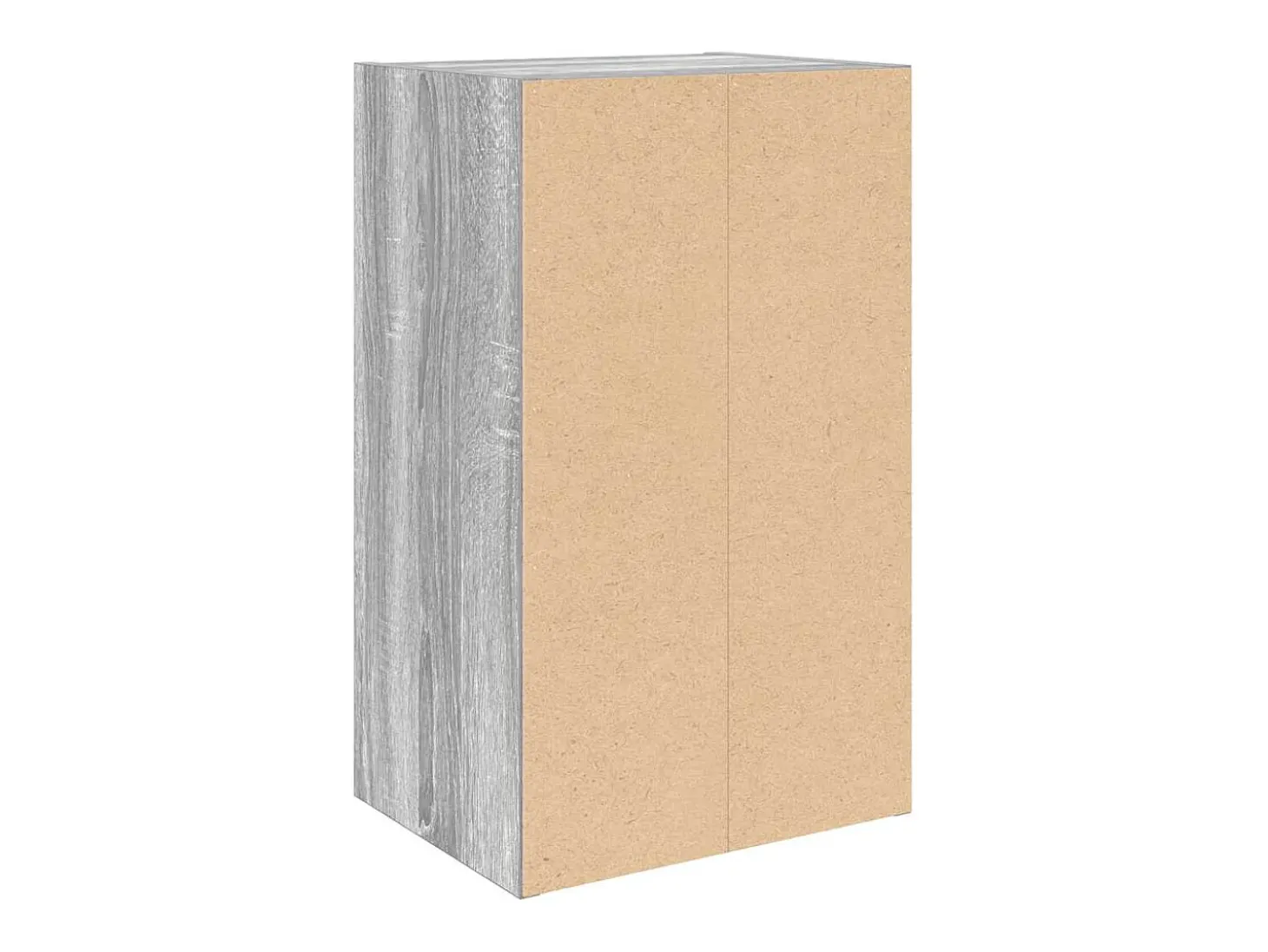 Estantería de madera de ingeniería gris sonoma 31x24x52 cm