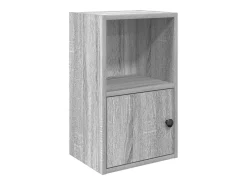 Estantería de madera de ingeniería gris sonoma 31x24x52 cm