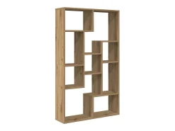 Estantería de madera de ingeniería roble artisian 72x20x120 cm