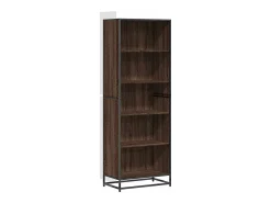 Estantería de madera de ingeniería marrón roble 60x35x170,5 cm
