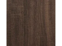 Estantería de madera de ingeniería marrón roble 60x35x139 cm