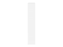Estantería de madera de ingeniería blanca 100x33x187,5 cm