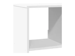 Estantería de madera de ingeniería blanca 100x33x187,5 cm