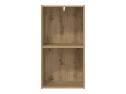 Estantería de madera de ingeniería roble artisian 40x30x77 cm