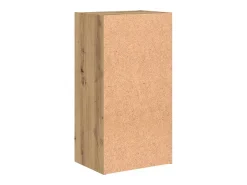 Estantería de madera de ingeniería roble artisian 40x30x77 cm