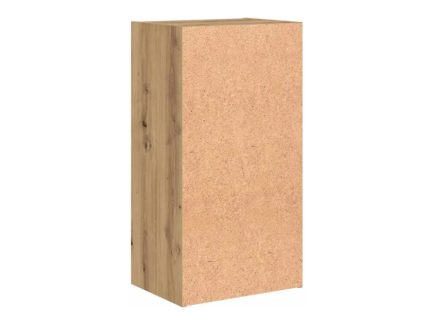 Estantería de madera de ingeniería roble artisian 40x30x77 cm
