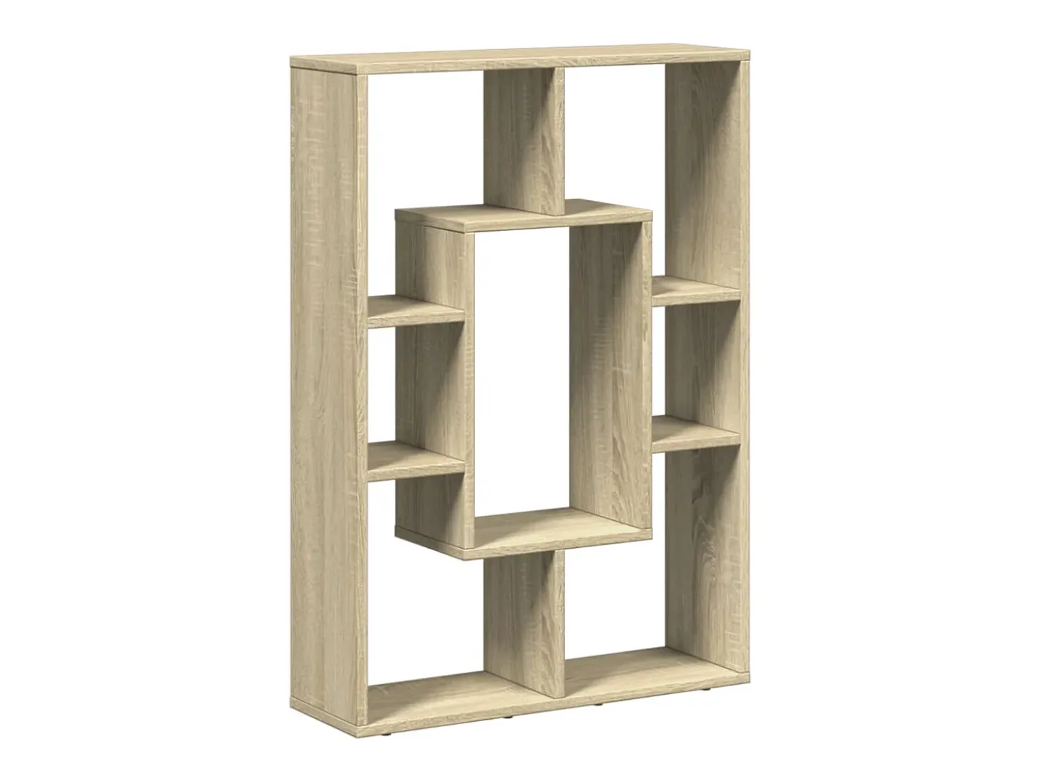 Estantería de madera de ingeniería roble Sonoma 63x20x90 cm