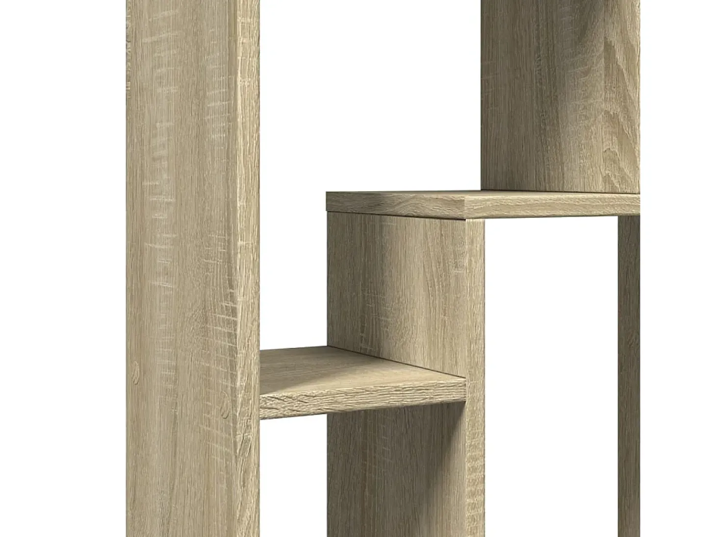 Estantería de madera de ingeniería roble Sonoma 63x20x90 cm