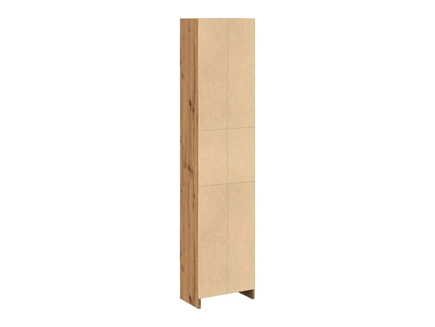 Estantería de madera de ingeniería roble artesanal 40x24x176 cm