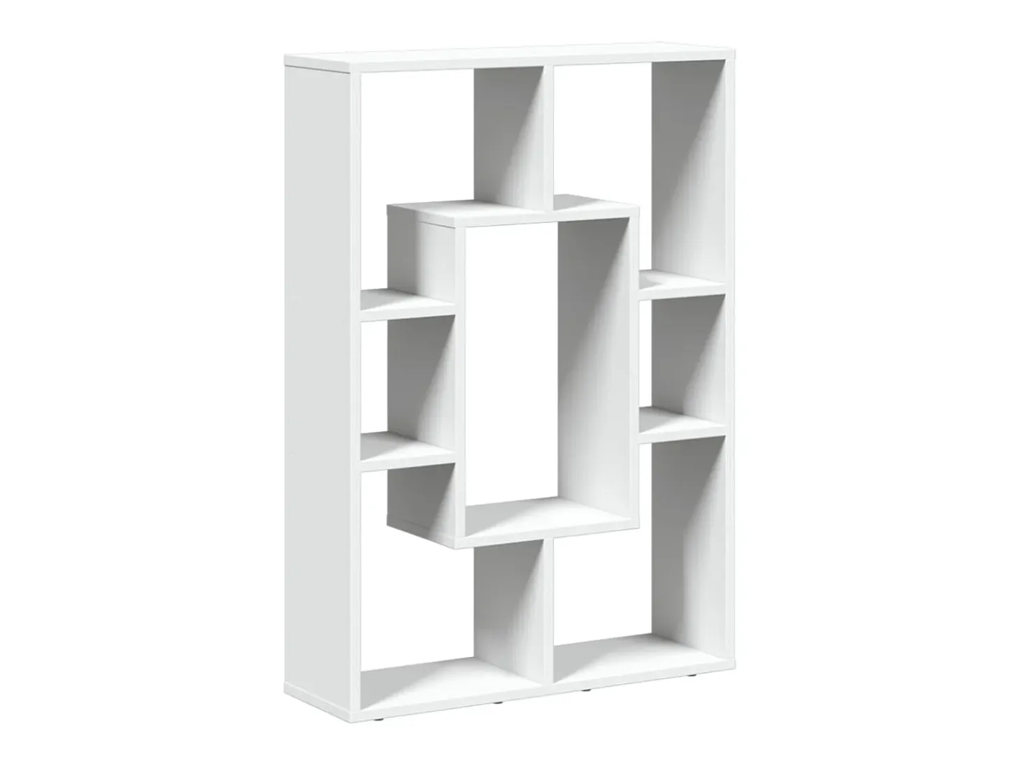 Estantería de madera de ingeniería blanco 63x20x90 cm