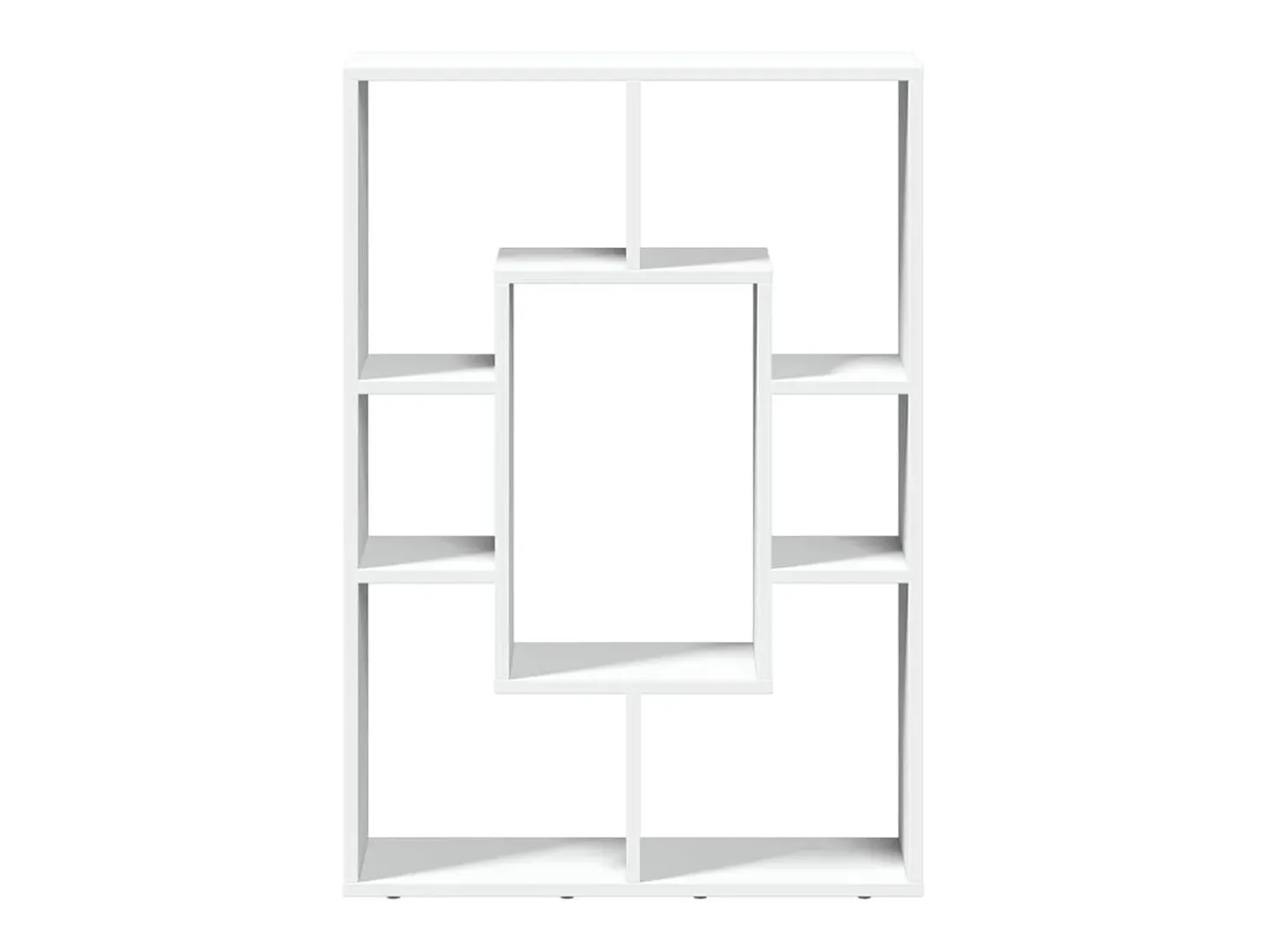Estantería de madera de ingeniería blanco 63x20x90 cm