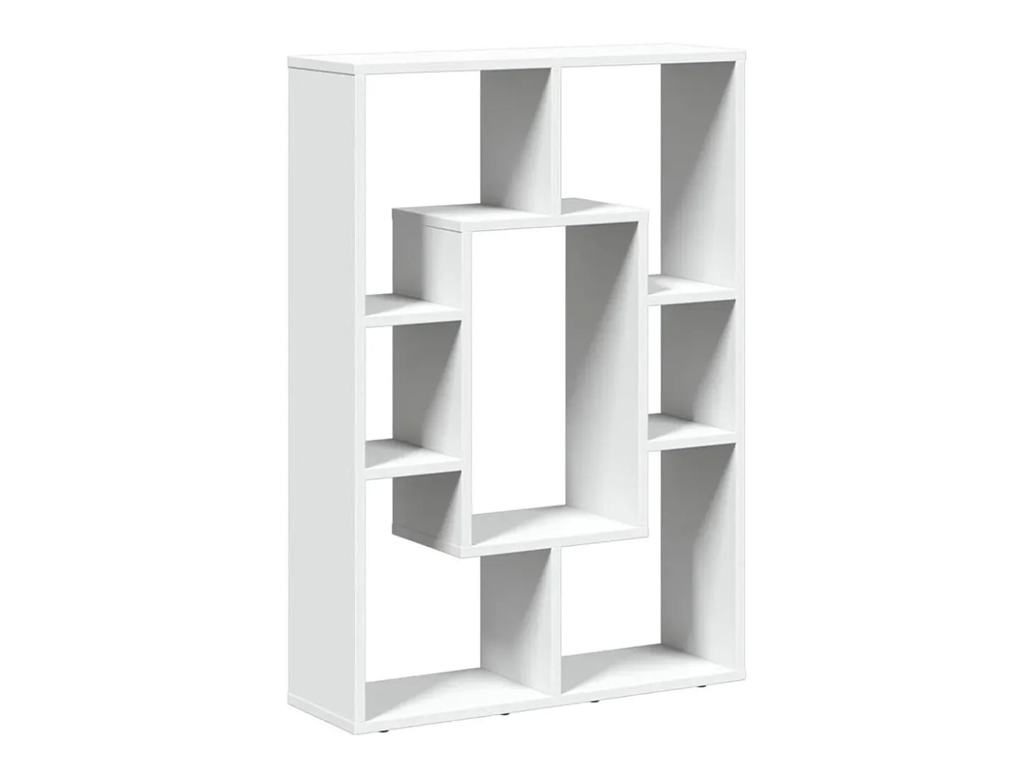 Estantería de madera de ingeniería blanco 63x20x90 cm